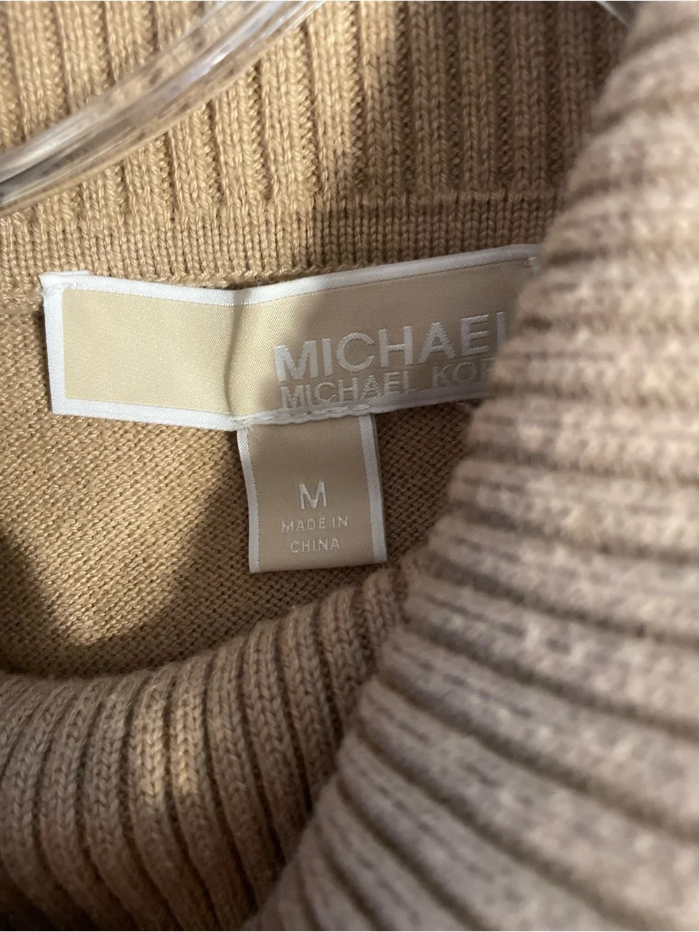 Michael Kors soft camel